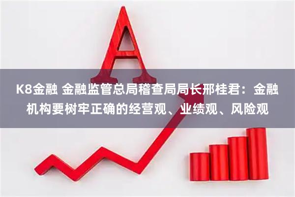 K8金融 金融监管总局稽查局局长邢桂君：金融机构要树牢正确的经营观、业绩观、风险观